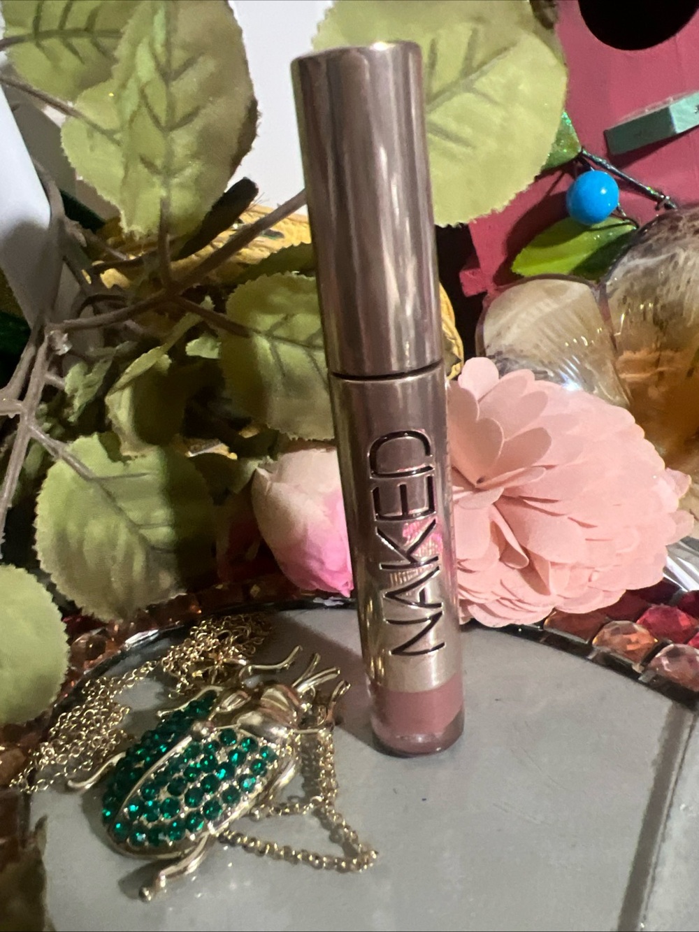 HTF Urban Decay NAKED “RULE34” Sheer Rose Pink Lip Gloss DISCONTINUED
